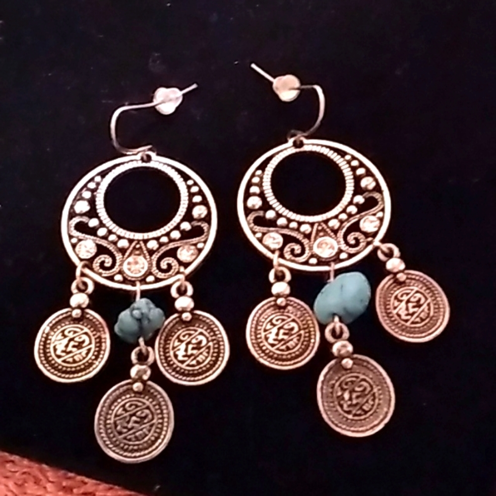 Turquoise Dangle Earrings